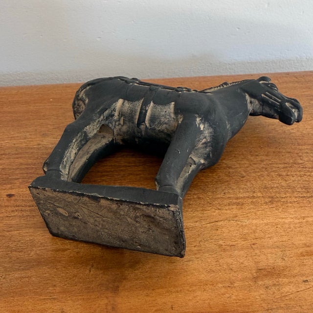 Ceramic 1980s Chinese Pottery Tang Horse For Sale - Image 7 of 8