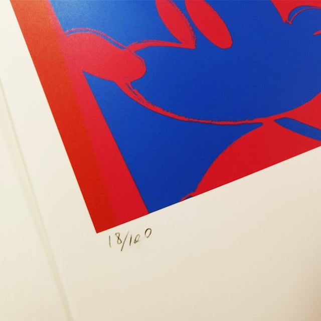 After Andy Warhol, Mickey Mouse, Limited Series Lithograph, 1980s For Sale - Image 4 of 9