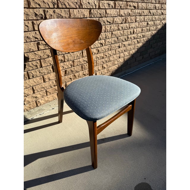 Wood Mid 20th Century Vintage Mid Century Danish Modern Victor Garrison Chair For Sale - Image 7 of 12