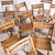 Brown Beech Folding Chairs, 1960s, Set of 12 For Sale - Image 8 of 9