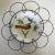 Red Hand Painted Birds on Porcelain Plates in Floral Pattern Wire Frame - Set of 3 For Sale - Image 8 of 13