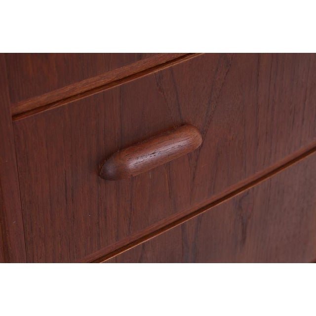 Mid-Century Teak Chest of 6 Drawers For Sale - Image 10 of 13