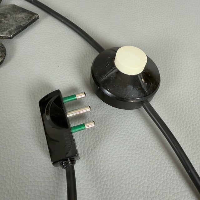 Large Sailing Ship Lamp Sculpture in Wrought Iron, 1950 For Sale - Image 18 of 18