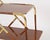 Mid-Century Brass and Wood Bar Cart by Cesare Lacca, Italy, 1950s For Sale - Image 9 of 16