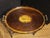 Victorian Circa 1880s English Oval Gallery Tray on Custom Coffee Table Height Stand For Sale - Image 3 of 9