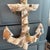 Coastal Folk Art Seashell Encrusted Anchor Wall Sculpture For Sale - Image 4 of 11
