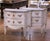 Early 20th Century Pair of Early 20th Century French Louis XVI Revival Painted Nightstands Chests For Sale - Image 5 of 14
