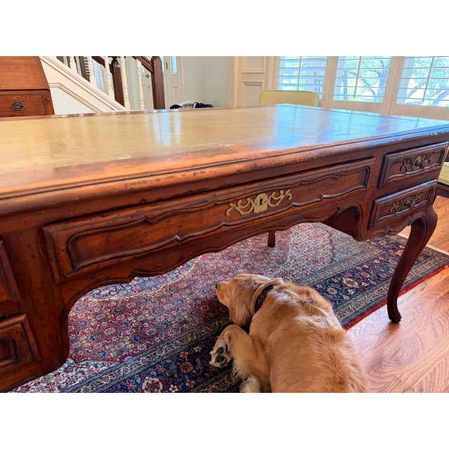 John Widdicom1960-70's French Provincial Style Desk and Executive Chair For Sale - Image 9 of 16