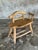 Small Vintage Bench with Backrest and Armrest in Light Asian Teak, 1990s For Sale - Image 6 of 10
