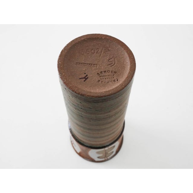 Vintage Danish Ceramic Vase by Svend Åage Jensen for Søholm, 1960s For Sale - Image 6 of 8