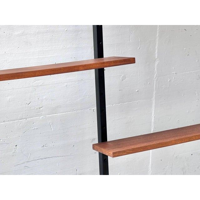 Telescopic Wall Shelf with Hanging Cabinet, 1960s For Sale - Image 14 of 17