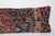 Authentic Antique Persian Rug Cushion Cover – Hand Knotted Wool on Cotton -14'' X 47'' For Sale In Tampa - Image 6 of 11