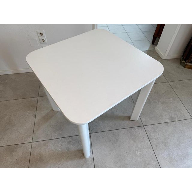 Paint Rustic Side Table, 1950s For Sale - Image 7 of 9