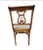 Brown Set of Six 1930s Refinished Lyre-Back Mahogany and Upholstered Dining Chairs For Sale - Image 8 of 12
