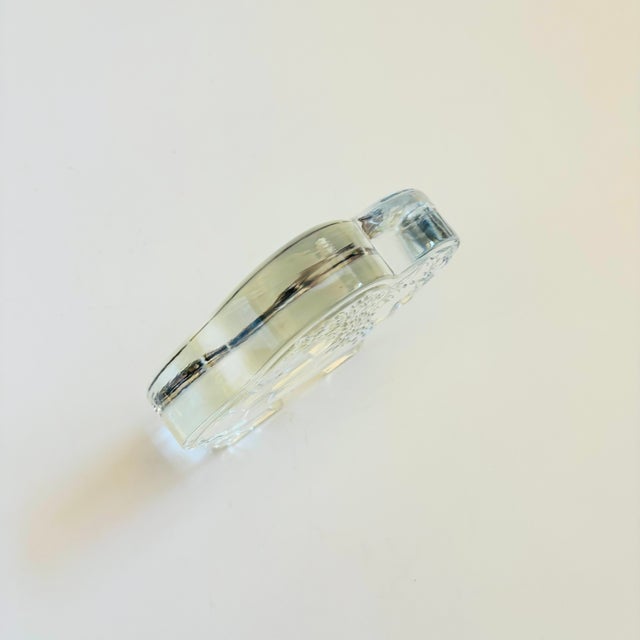 Transparent Dansk Crystal Zoo Series Buffalo For Sale - Image 8 of 9