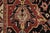 Heriz Rug 5’11” X 8’9” Black Wool Vintage Traditional Hand-Knotted Carpet For Sale - Image 9 of 15
