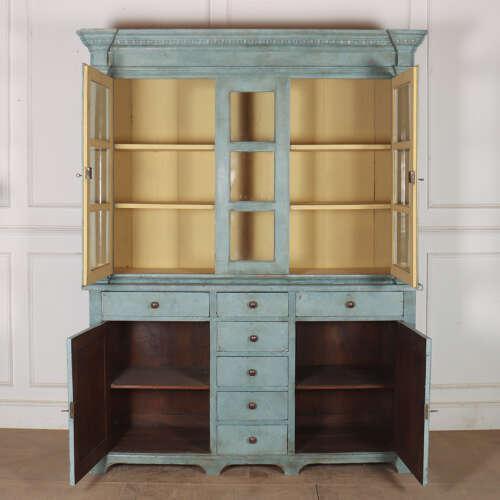 Early 19th Century Dutch Painted Cabinet For Sale - Image 11 of 14