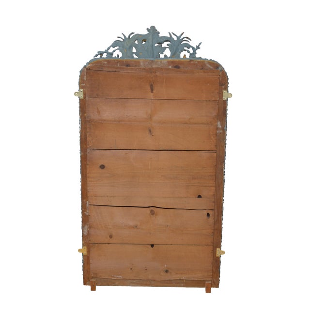 Paint Empire French Giltwood and Painted Pier Mirror, 1860 For Sale - Image 7 of 16