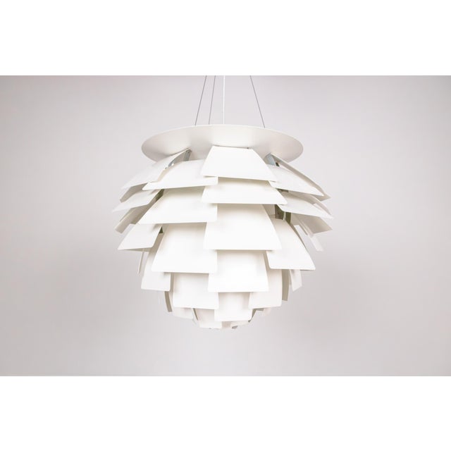 Vintage Danish Artichoke Pendant Lamp by Poul Henningsen, 1980s For Sale - Image 10 of 12