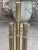 Gold Vintage Hollywood Regency Faux Bamboo Gold Coat Rack Hall Tree For Sale - Image 8 of 10