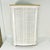 We try to curate these vintage wicker hampers when we can find them. We were thrilled to come across this one because it’s...