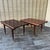 A Pair of Newly Restored Mid Century Modern George Nelson Style Wood Slat Benches / Side Tables. For Sale - Image 9 of 18