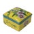 Contemporary Yellow Flower Painting Square Porcelain Box - Jewelry Box For Sale - Image 4 of 8