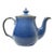 1990s Denby “Imperial Blue” Stoneware Teapot & Lid For Sale