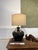 Mid-Century Modern 1960s Lava Glaze Ceramic Table Lamp, Sculptural Mid Century Modern Statement For Sale - Image 3 of 8