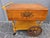 1940's Traditional Style Rolling Trolley Dry Bar Cart by Heywood Wakefield For Sale In Miami - Image 6 of 12