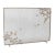 Aged Silver Butterfly Fireplace Screen Lighter Version For Sale