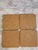 2000 - 2009 Irene Klar Folk Art Coaster Set - Set of 4 For Sale - Image 5 of 8