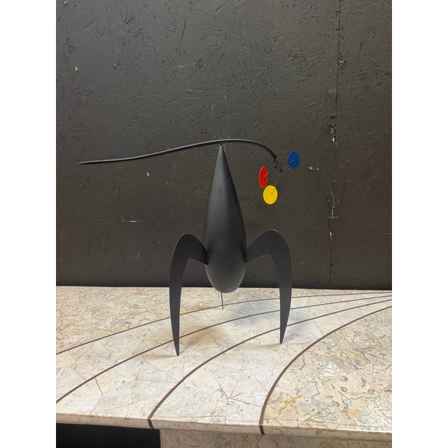 1990s Vintage Mobile Sculpture by Graham Sears Signed For Sale - Image 5 of 7