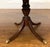 Brown Oval Walnut Dining/Breakfast/Foyer/Game Table by Leighton Hall - Showroom Sample For Sale - Image 8 of 8