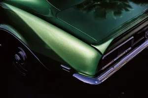 Green Camaro by Jens Ochlich Print, 16" x 24"