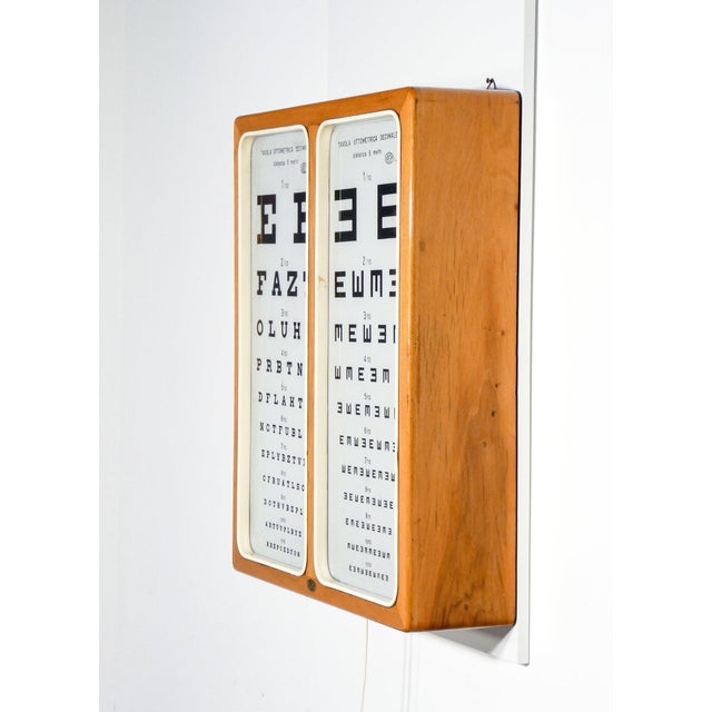 Decimal Optometric Table Sign, 1890s For Sale - Image 5 of 8