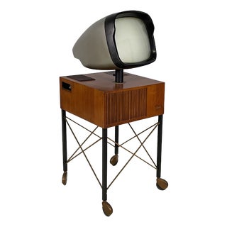 Mid-Century Italian Model 1718 Television by Sergio Berizzi, Cesare Buttè and Dario Montagni for Phonola, 1957 For Sale