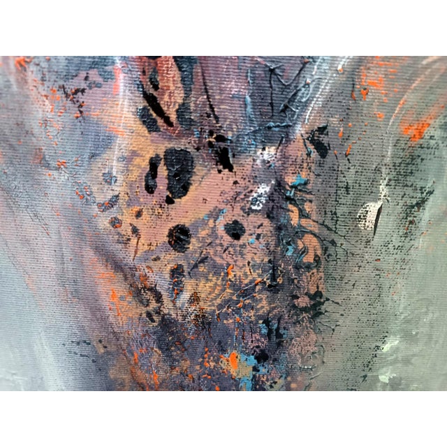 Ovidiu Kloska, Floral Singularity, 1977, Acrylic on Canvas For Sale - Image 6 of 8