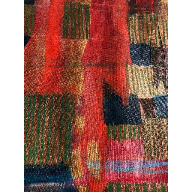 2000 - 2009 Halyconia Contemporary Original Painting on Canvas by CL Auker For Sale - Image 5 of 5