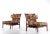 Arne Norell Set of Inca Easy Chairs by Arne Norell, 1970s For Sale - Image 4 of 11