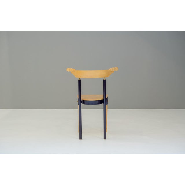Postmodern Mod. Jansky Dining Chairs by Bořek Šípek for Driade, 1989, Set of 8 For Sale - Image 3 of 17