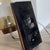Danish Modern Teak and Amber Glass Wall Sconce, 1960s For Sale - Image 9 of 10