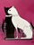 Wonderful and RARE Gant Gaither trivet featuring two cats. Produced by Berggren Originals, Bergquist Imports. Measures 6”...