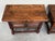 20th Century Pair of Spanish Nightstands with Two Drawers and Iron Hardware For Sale - Image 12 of 18
