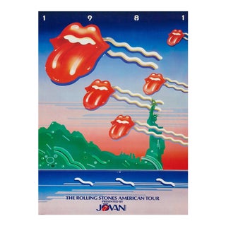 1981 Rolling Stones American Tour Poster For Sale