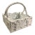 Majolica Blanc De Chine Ceramic Bowl / Basket For Sale