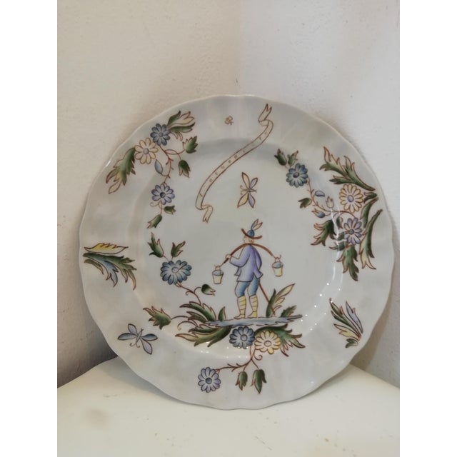 1930s Decorative Plate by Gio Ponti for Richard Ginori, Italy, 1930s For Sale - Image 5 of 5