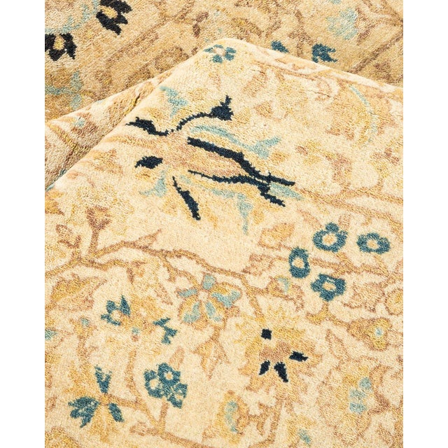 Textile Mogul, One-of-a-Kind Hand-Knotted Area Rug - Ivory, 6' 3" x 9' 1" For Sale - Image 7 of 8