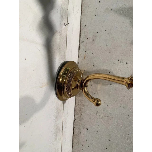 Sconces in Gilt Brass, Set of 2 For Sale - Image 9 of 12
