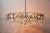 - Large chromed Bakalowits chandelier - Circa 1960s - 18 Bulbs - High of the chandelier can be changed - The crystal glass...